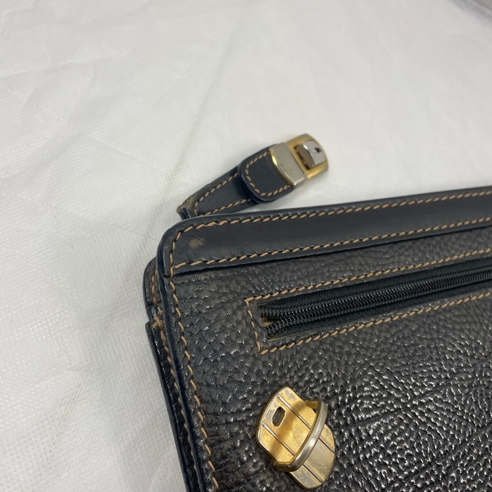 Authentic GUCCI brown leather laptop case vintage with certificate & cards - Picture 12 of 14